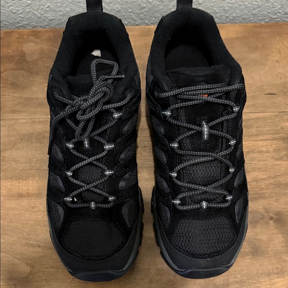 Merrell Men’s Black Athletic Trail Shoes Moab 3 size 9 NEW - Picture 2 of 8